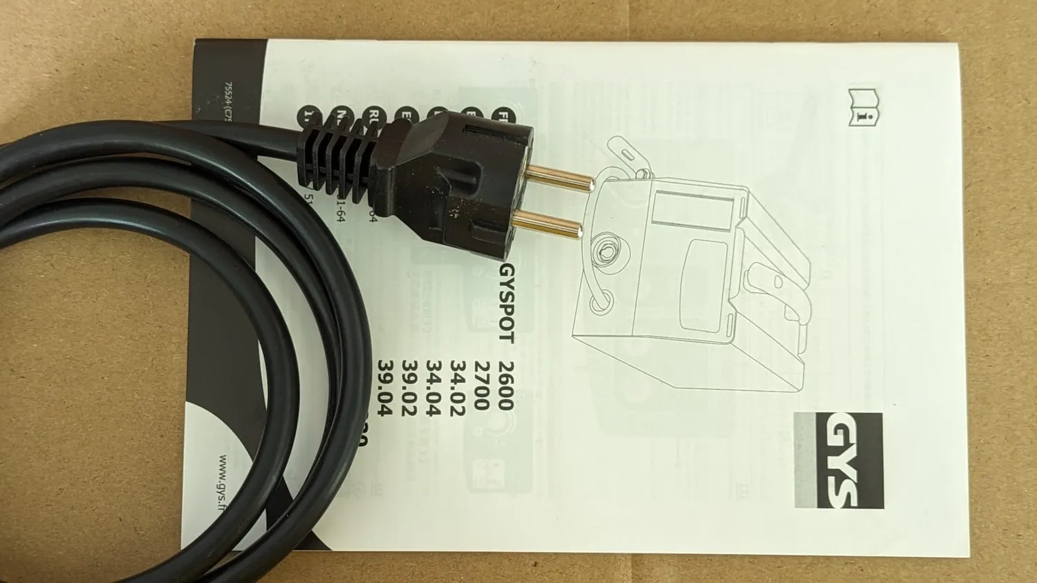 GYS GYSPOT 27.02 poste débosselage acier 2600A
