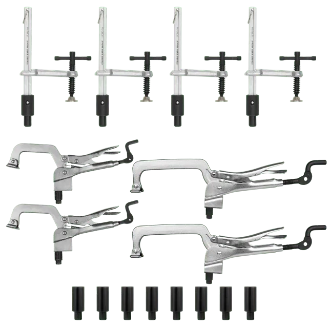 Strong Hand 16-pc Starter Pack kit de bridage 16 pièces trous 5/8″