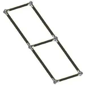 STRONG HAND EUROPE Alpha 5/8 Leg Braces renforts de pieds