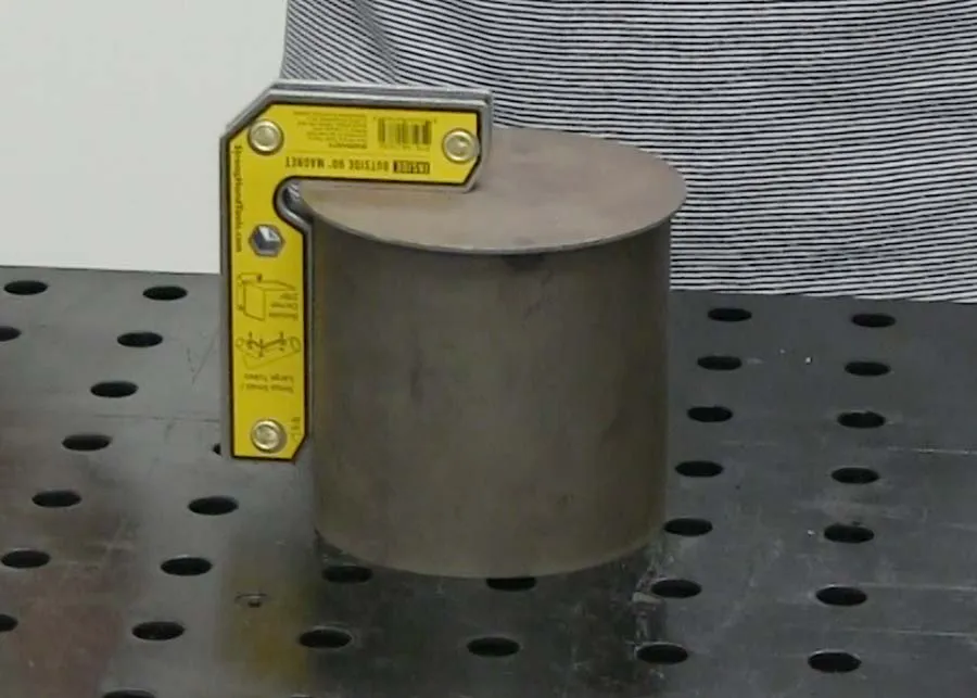 Strong Hand Inside Outside Angle Magnets aimant d’angle fixe 5 po