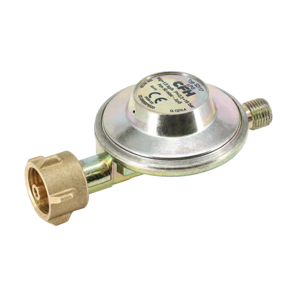 CFH DR 117 détendeur gaz 50 mbar pour camping