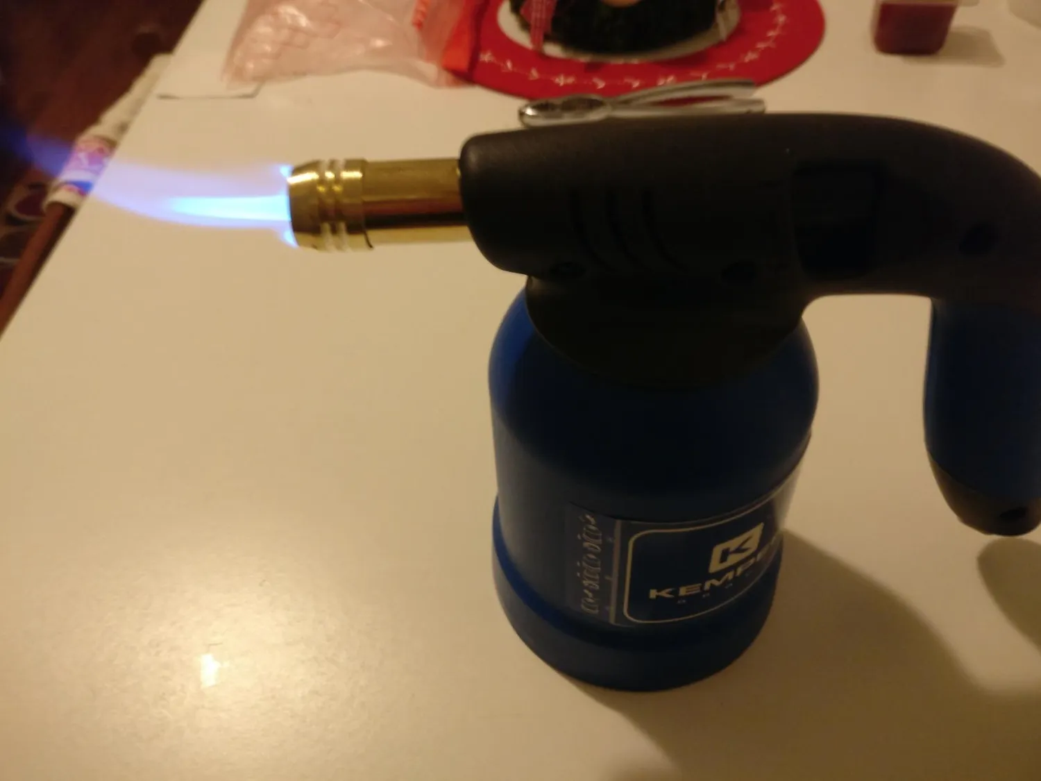 GYS lampe à souder allumage piezo bleue 1 pièce