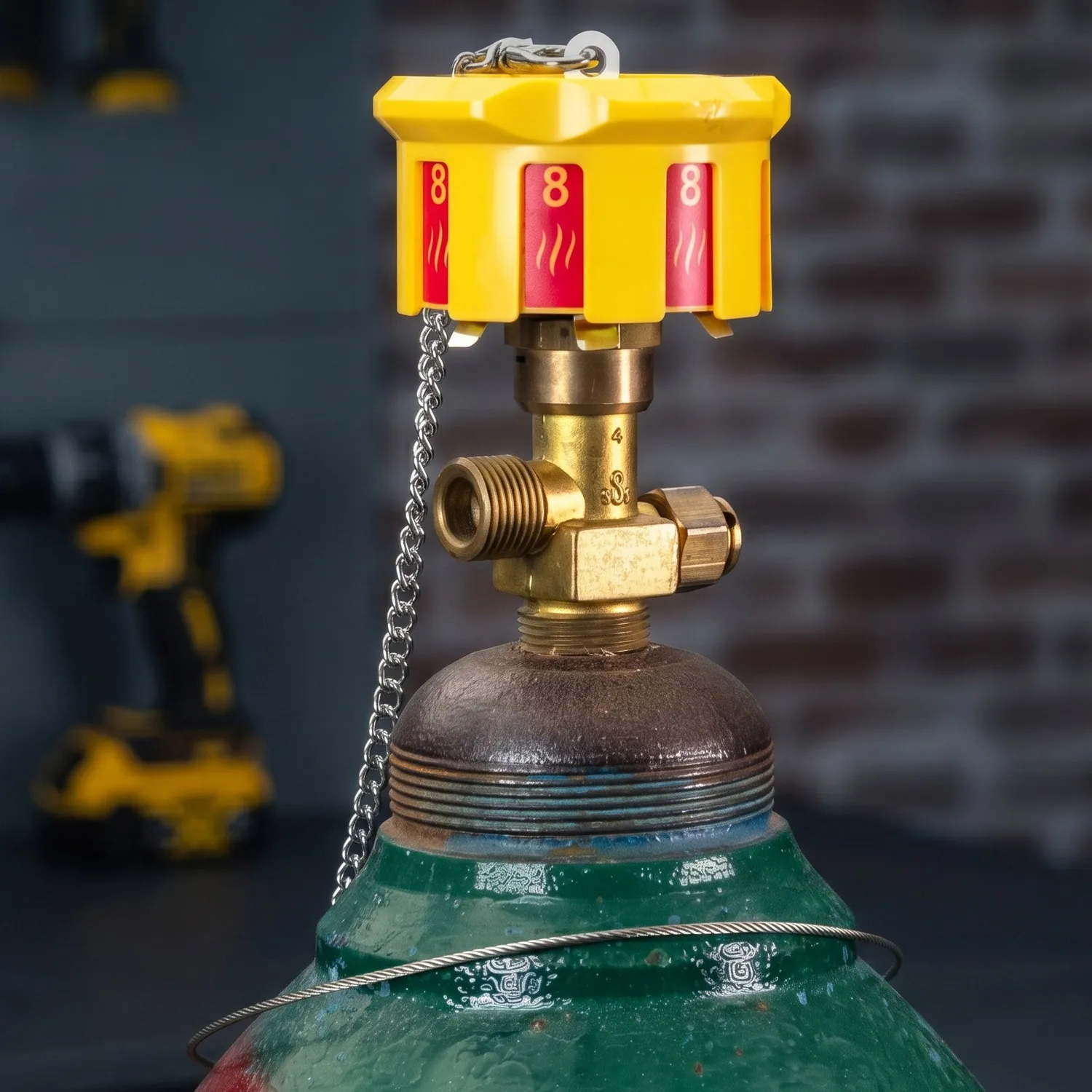 Strong Hand Europe EZ-View indicateur vanne gaz 8 branches