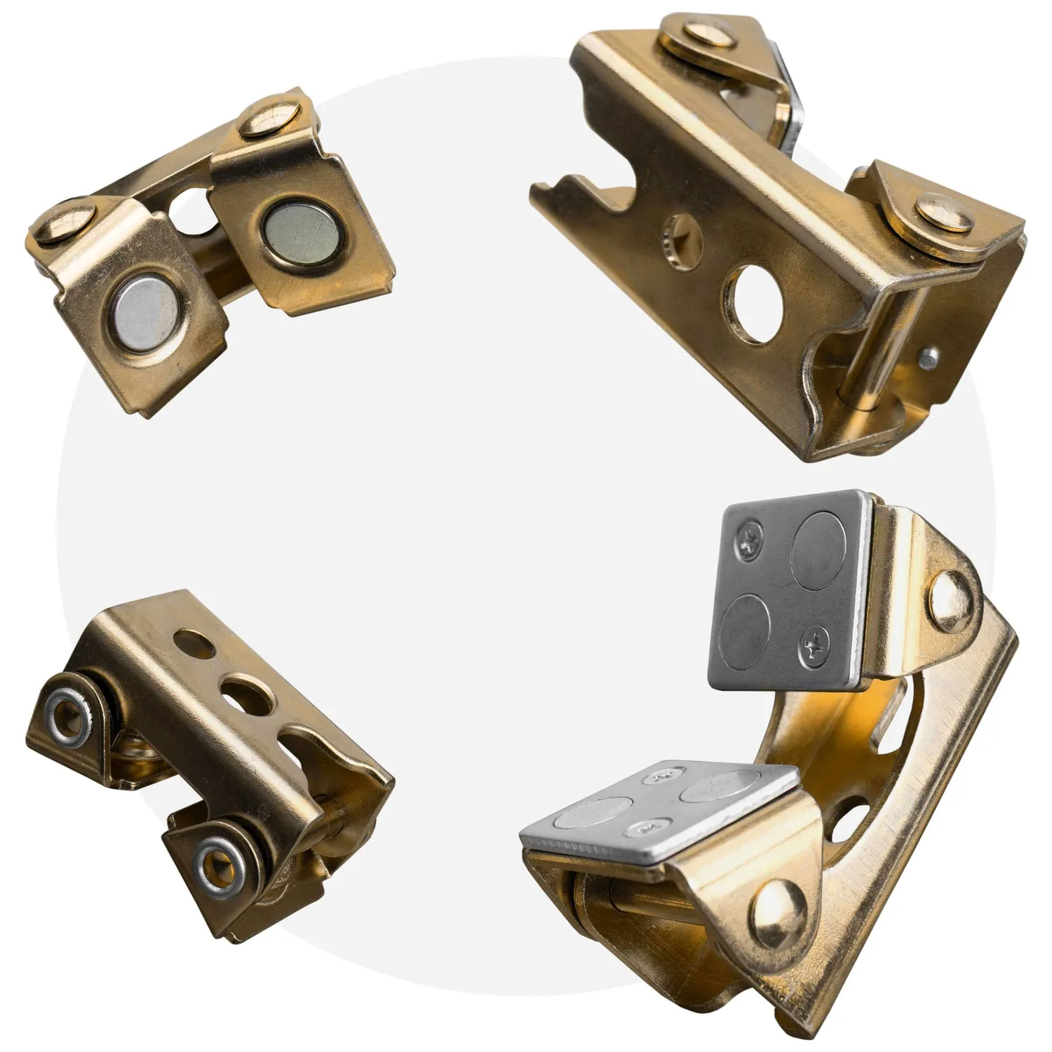 Strong Hand Europe Magnetic V-Pad Kit V-Pad magnétique, lot de 4
