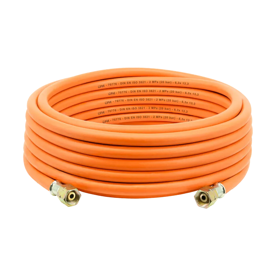 CFH VS 780 tuyau gaz 10 m G 3/8″ gauche caoutchouc