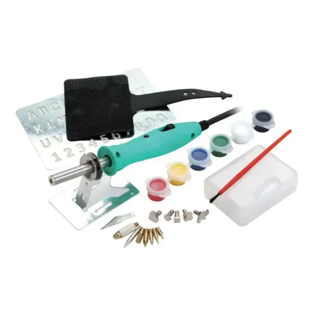 Zhongdi ZD-972M kit de pyrogravure 10/30 W 12 pointes