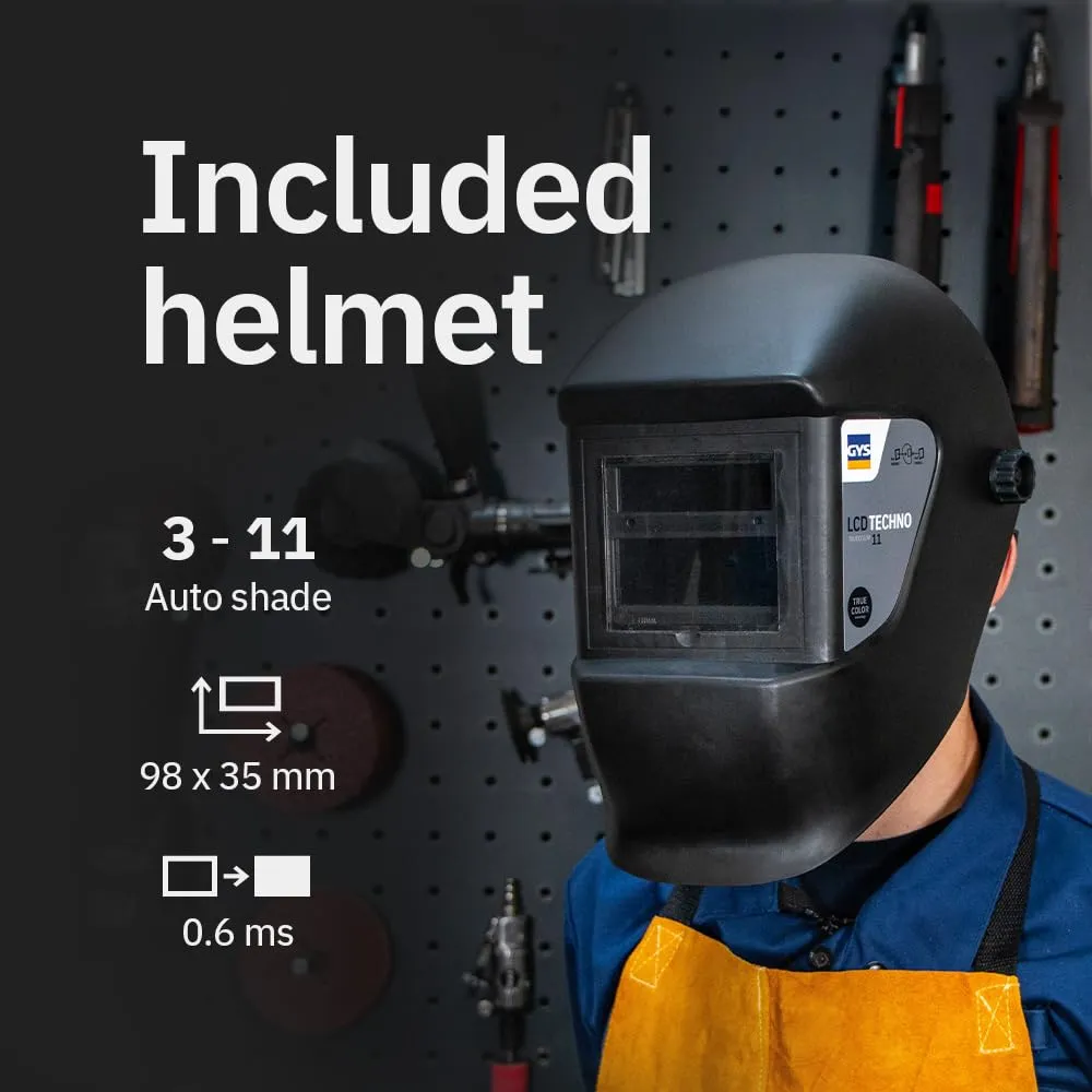 GYS GYSMI 160A poste à souder MMA avec masque LCD