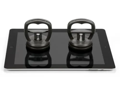 Velleman ventouses pour appareils électroniques 2 pièces noires antirayures