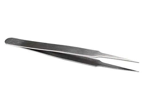 Velleman GP pince de précision en acier inoxydable 12 cm