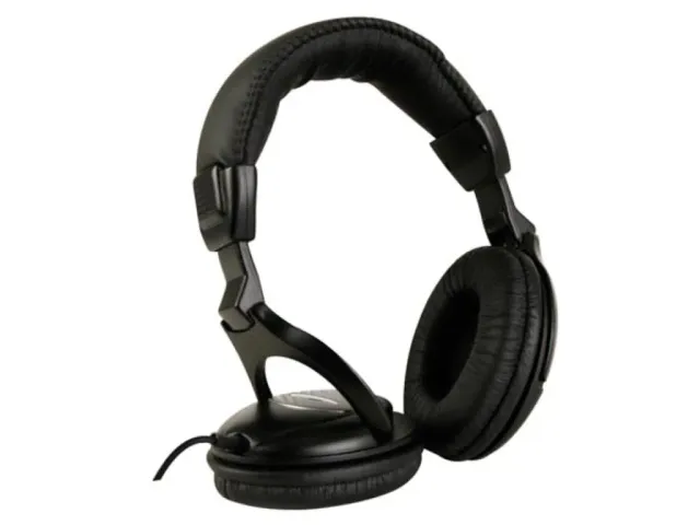 Velleman GP casque stéréo DJ filaire noir 40 mm