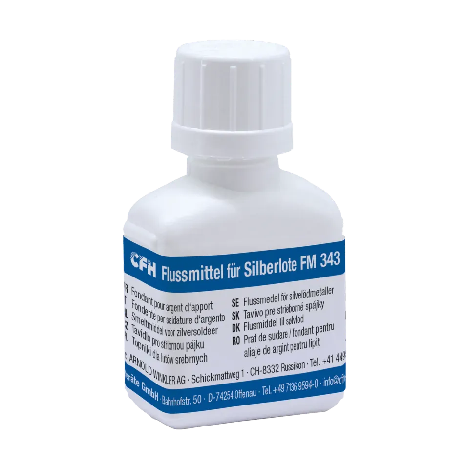 CFH FM 343 flux de brasage fort, 25 g, pour cuivre et argent