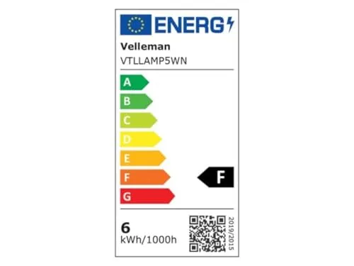 Velleman VTLLAMP lampe loupe LED sur pied 6 W 1,75x et 4x