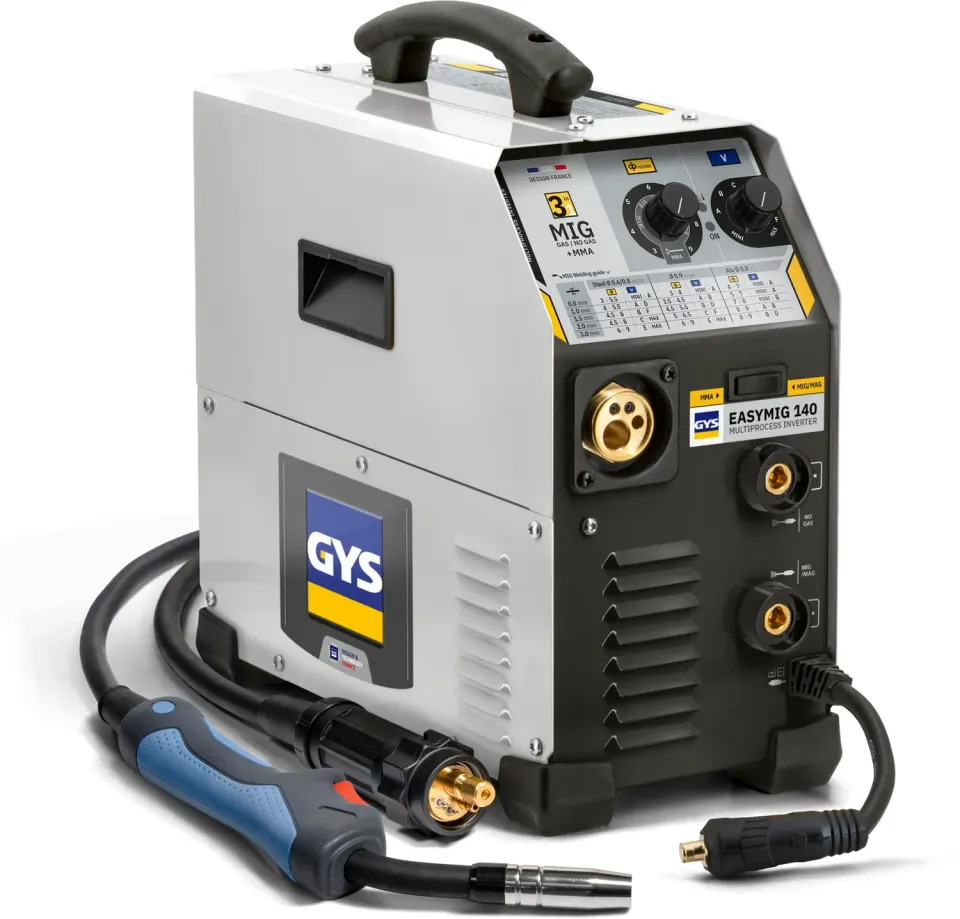 GYS Easymig 140 poste à souder MIG/MAG MMA 230 V fil fourré