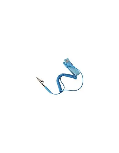 Velleman GP Series bracelet antistatique ajustable bleu 1 MΩ