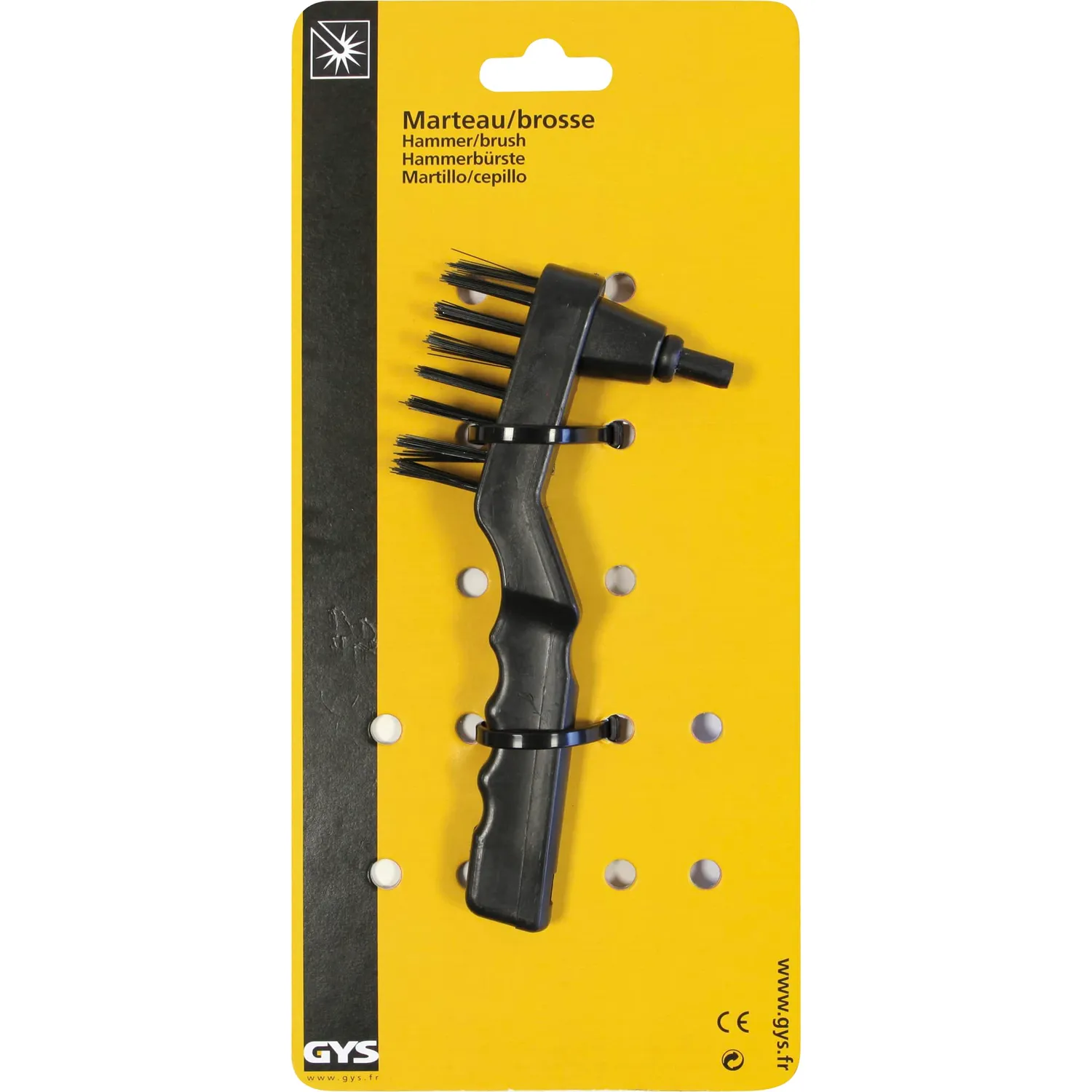 GYS combiné marteau brosse pour soudage
