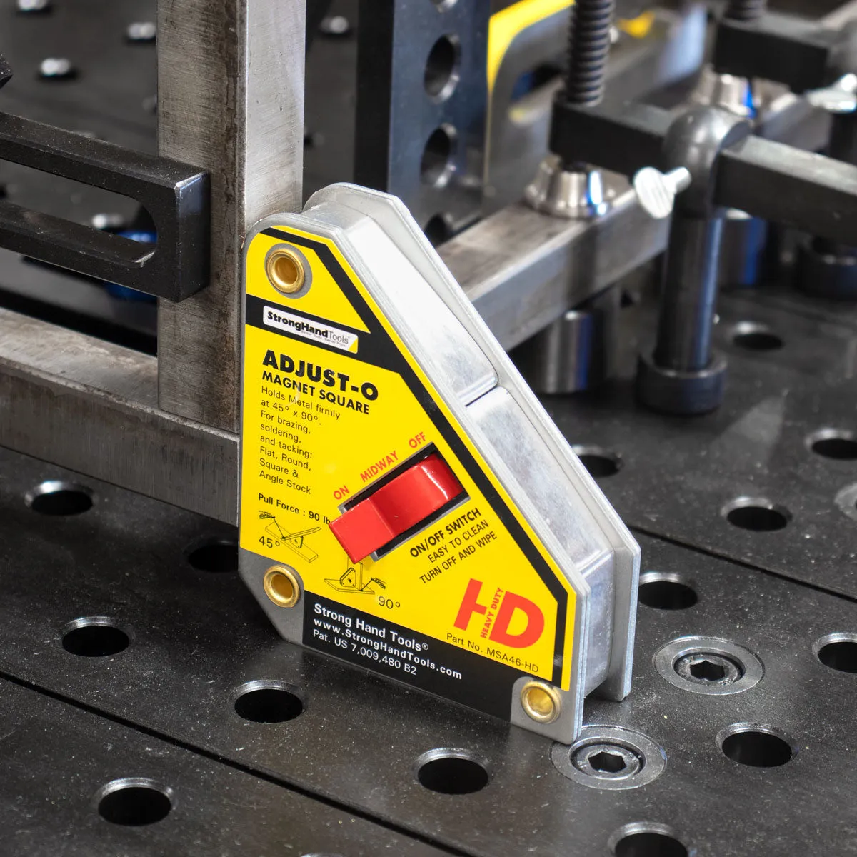 Strong Hand Adjust-O équerre magnétique MSA45 65 lb pour soudage
