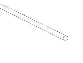 Velleman GP Series STB24W gaine thermorétractable blanche 2,4 mm, 50 pièces ignifuge