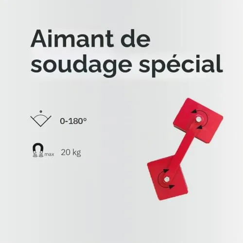 GYS P20.180 positionneur magnétique double articulation