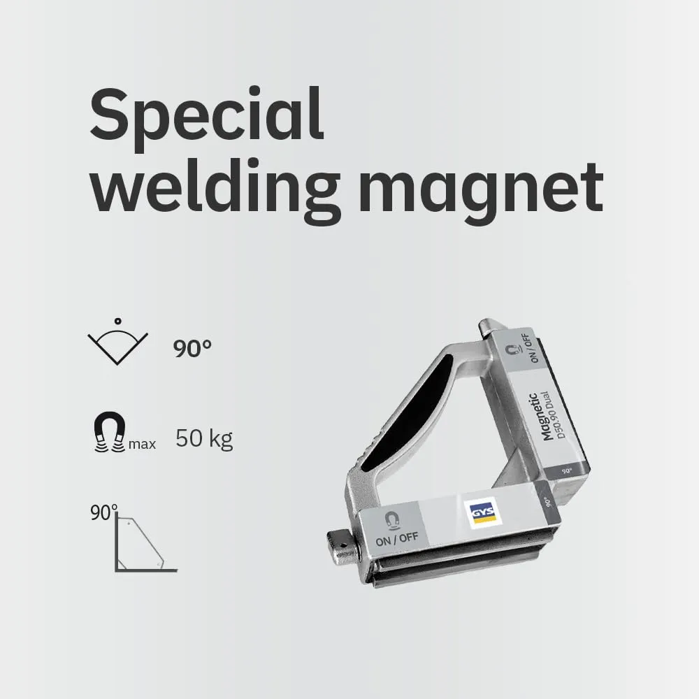 GYS Dual Switch Magnetic D50.90 positionneur de soudage magnétique
