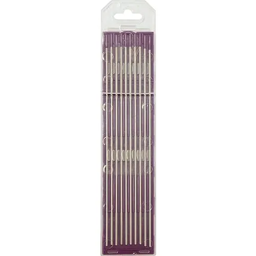 GYS E3 électrodes tungstène TIG Ø 4,8 x 150 mm, lot de 10, lilas