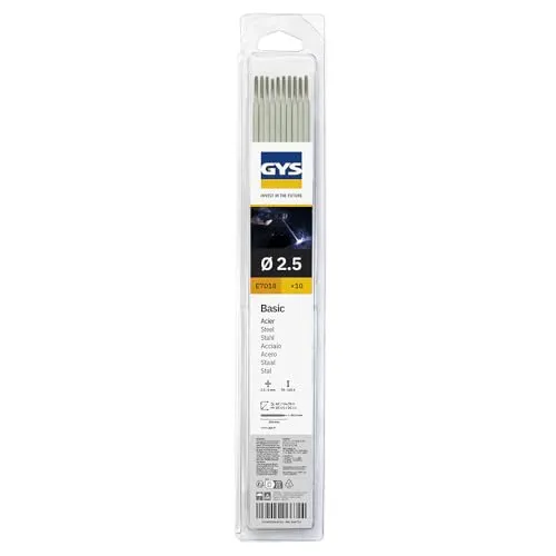 GYS Métal d'Apport MMA E7018 électrodes basiques 2,5 mm x 350 mm
