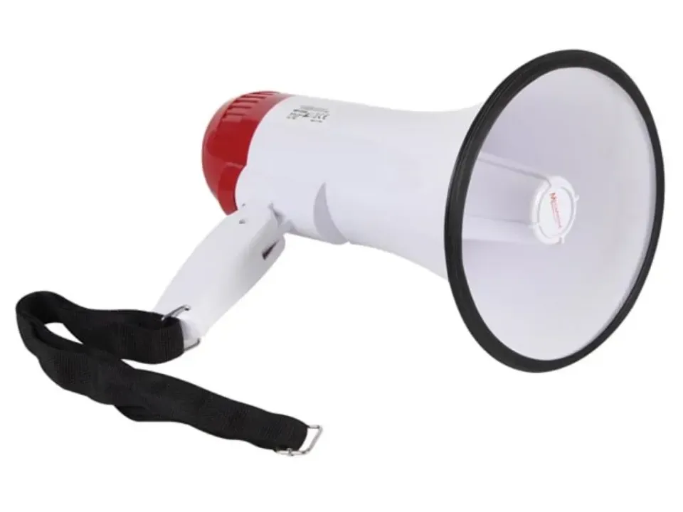 Velleman GP Series mégaphone 10 W portée 100 m avec enregistrement