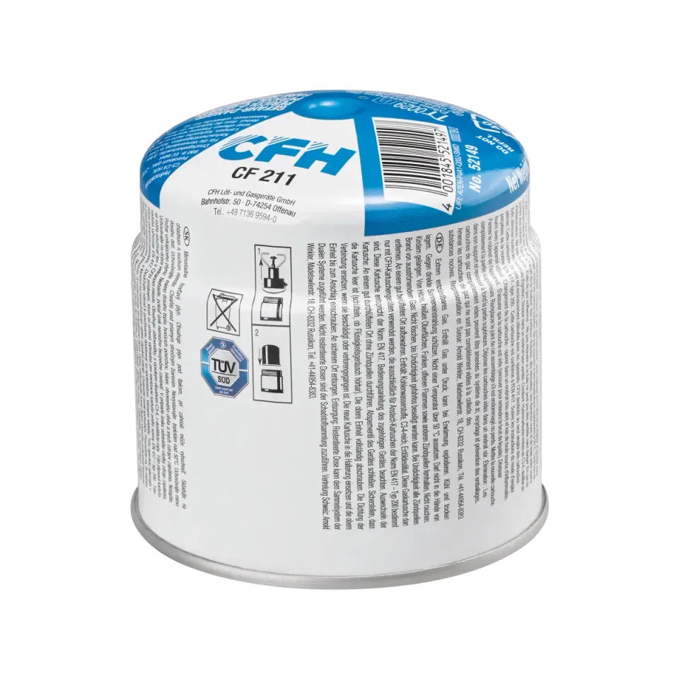 CFH CF 211 cartouche de butane perçable type 200 190 g