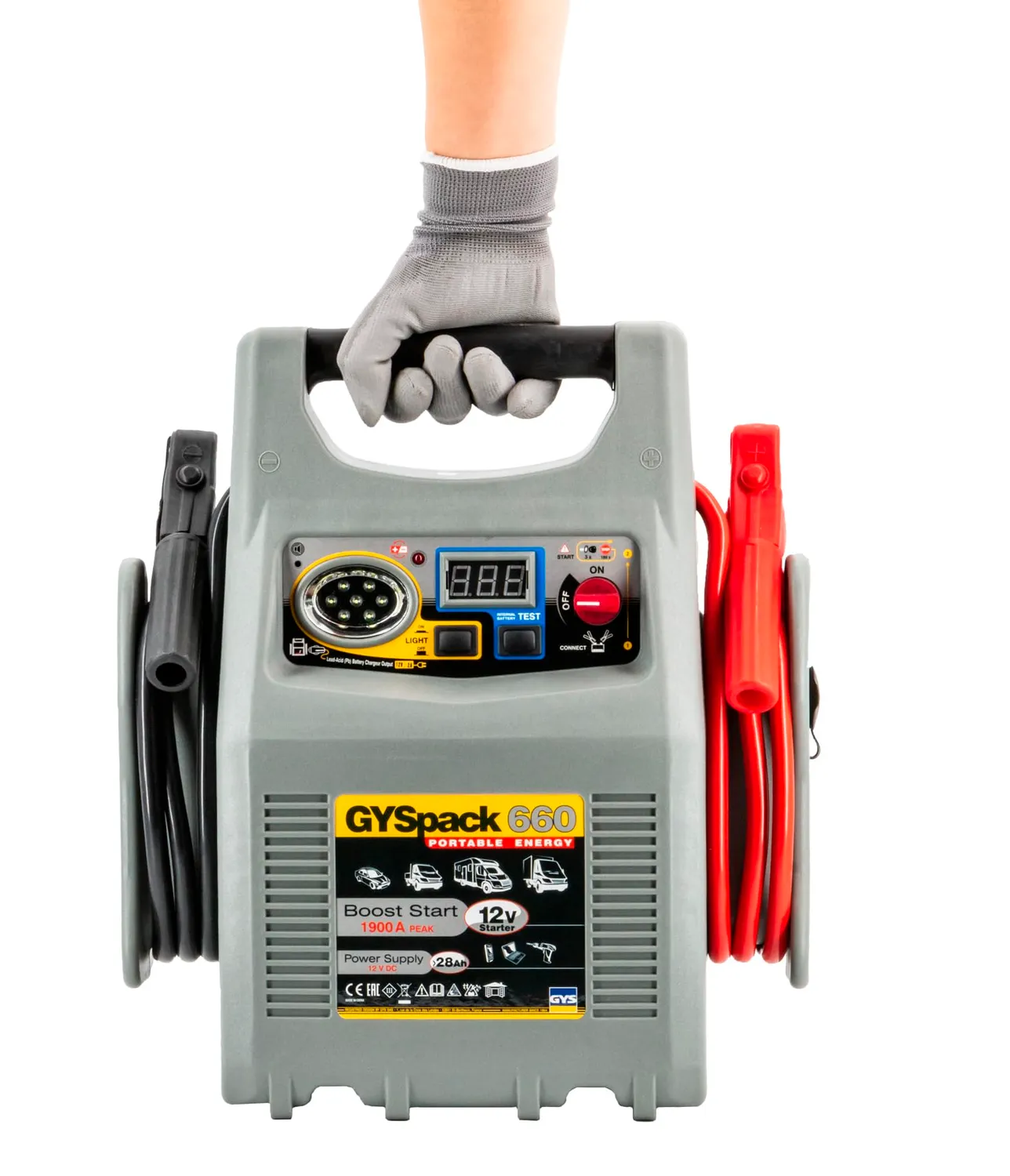 GYS Gyspack 660 booster démarreur 12V 640A autonome