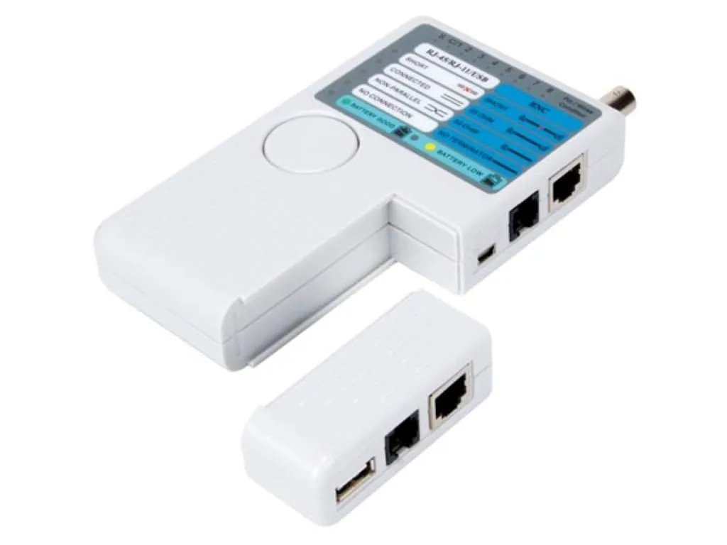 Velleman testeur de câbles USB RJ45 RJ11 LAN