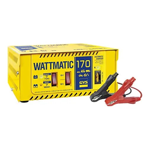 GYS Wattmatic 170 Chargeur automatique 6/12V jaune
