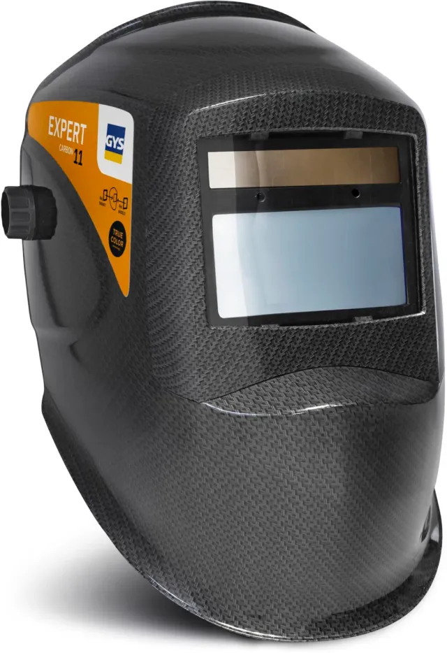 GYS EXPERT 11 CARBON masque de soudage LCD True Color teinte 3/11