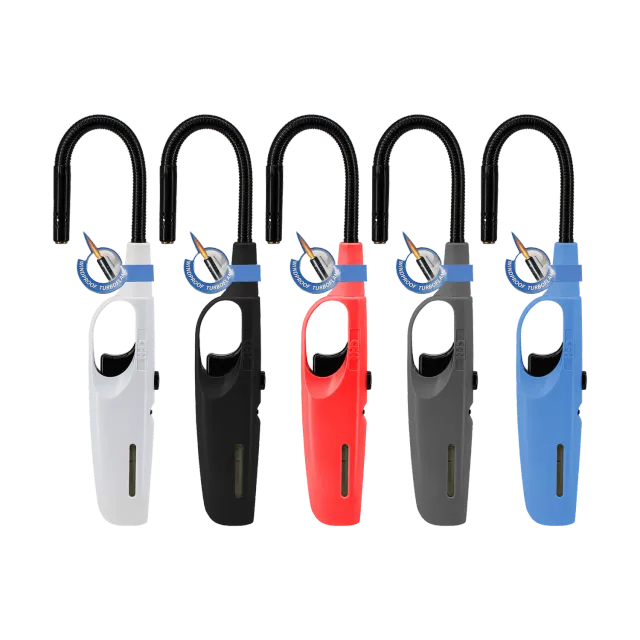 CFH Maxi Flexibel Turbo GA 448 briquet long multicolore rechargeable