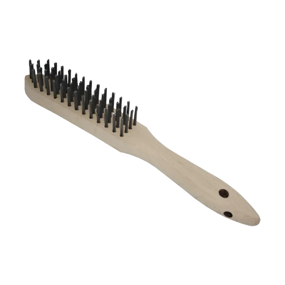 CFH SB 544 brosse métallique à souder, 4 rangs