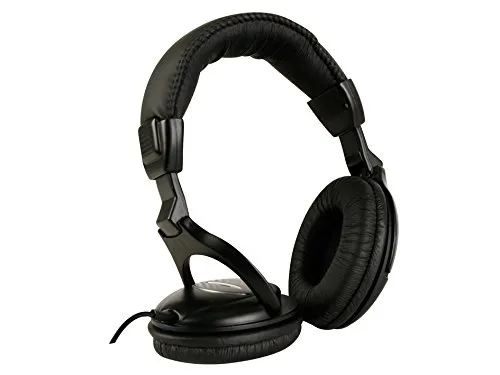 Velleman GP casque stéréo DJ filaire noir 40 mm