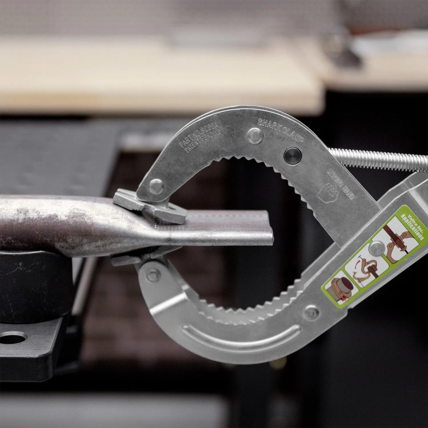Strong Hand Europe Secure Grip Shark Clamp pince de serrage 6,5 po