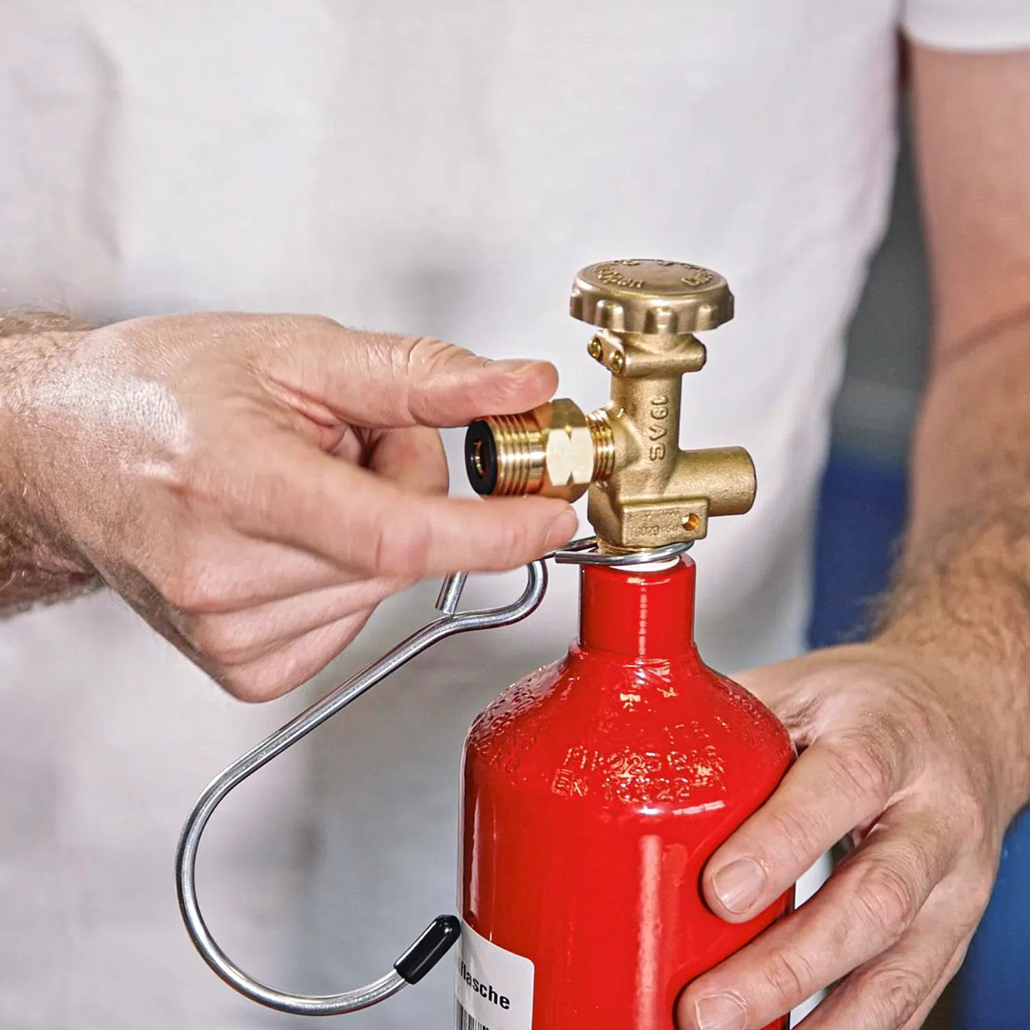 CFH AS 752 adaptateur pour bouteille acier 1 litre PG 750