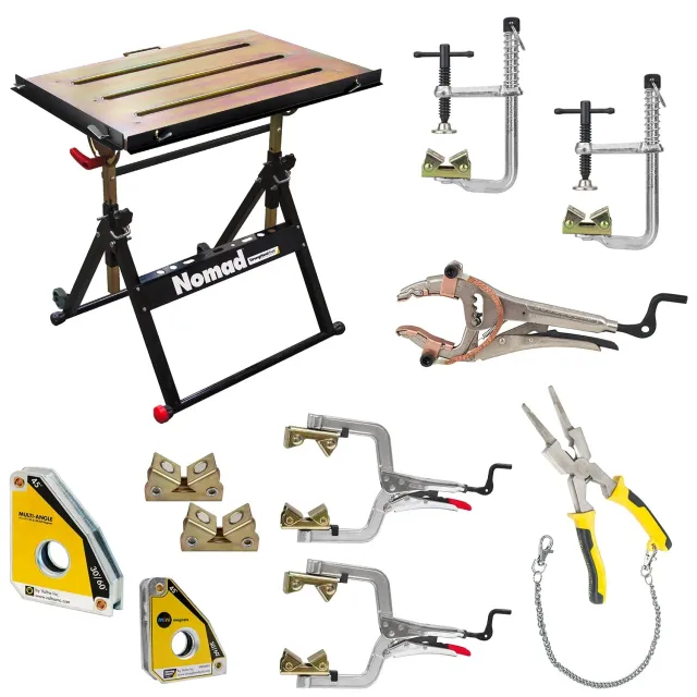 STRONG HAND EUROPE Nomad kit de table de soudage 11 pièces