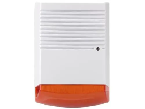 Velleman Edge Lit Series sirène factice LED rouge clignotante IP44