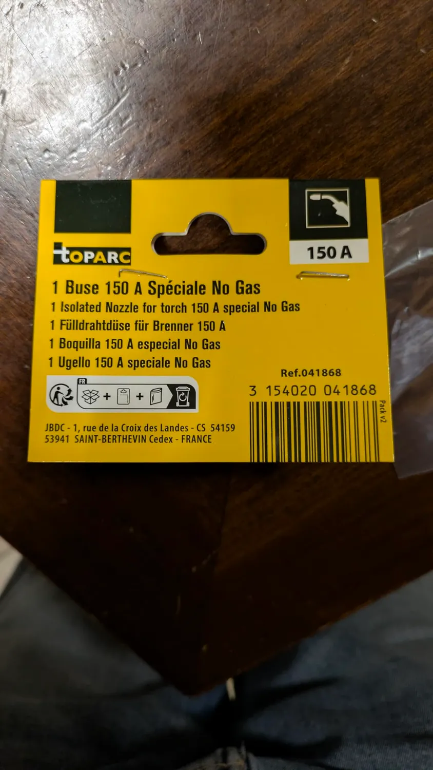 GYS buse de soudage sans gaz pour fil 0,9 mm, 150 A