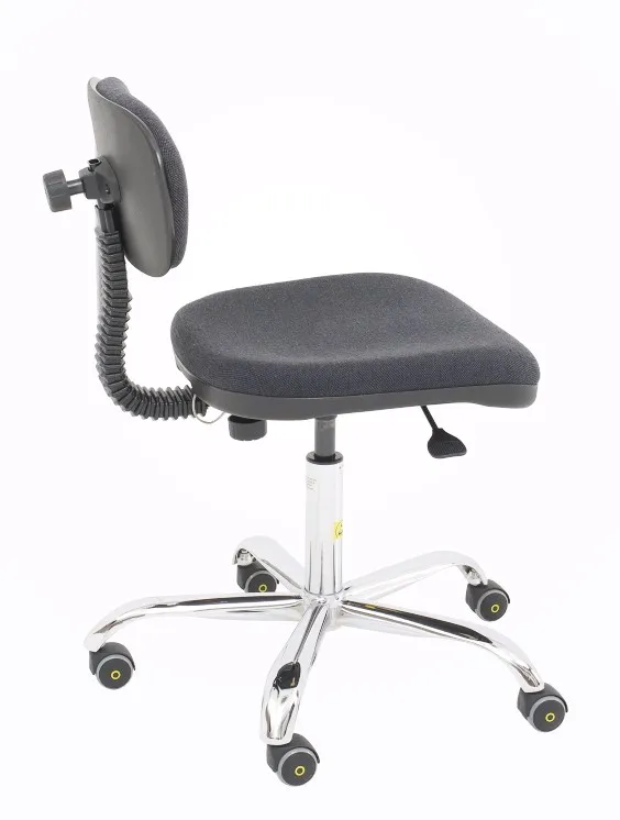 FTM Technologies Chaise ESD économique chaise antistatique tissu conducteur