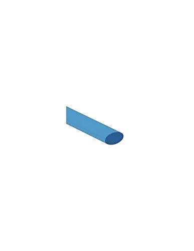 Velleman GP Series STB127B 201028 gaine thermorétractable bleue 12,7 mm, lot de 25, sans halogène