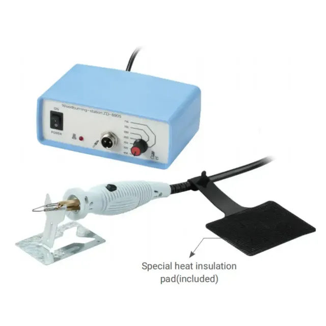 Zhongdi ZD-8905 station de pyrogravure 8 pointes