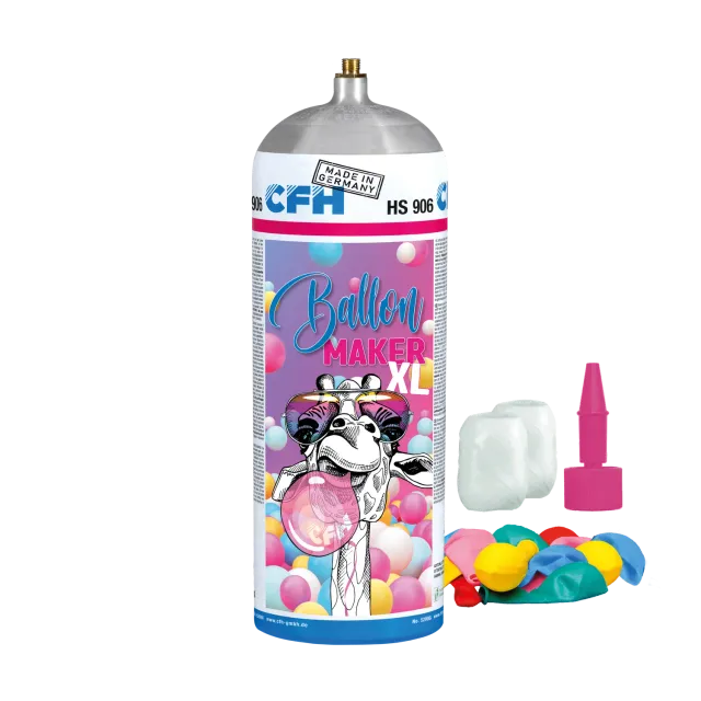 CFH HS 906 kit hélium pour 40 à 50 ballons, 85 g