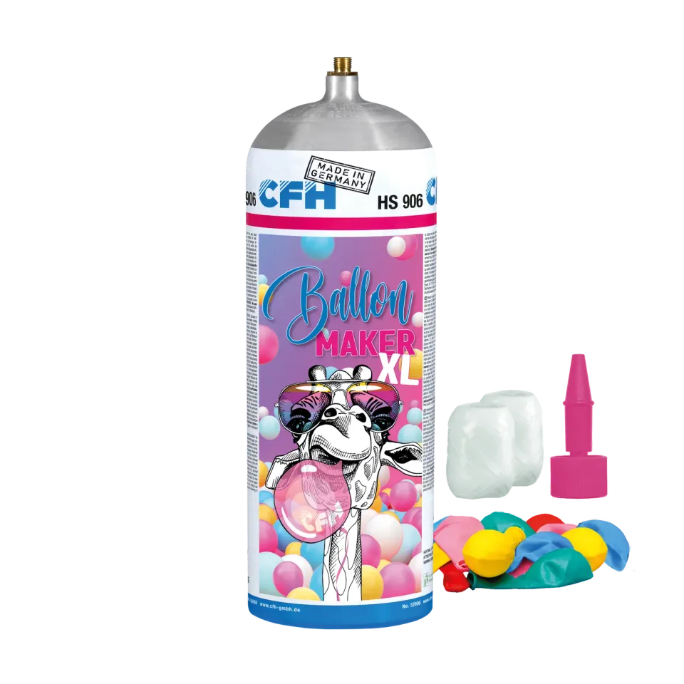 CFH HS 906 kit hélium pour 40 à 50 ballons, 85 g