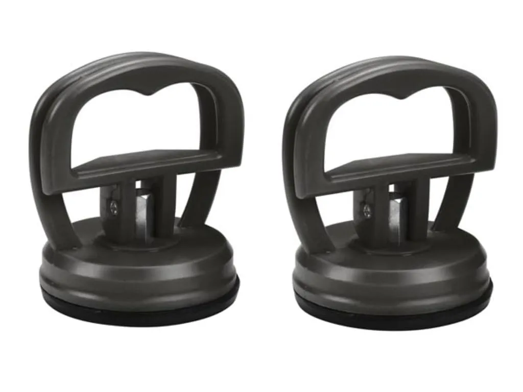Velleman ventouses pour appareils électroniques 2 pièces noires antirayures