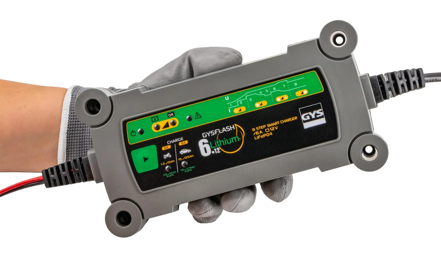 GYS GYSFLASH 6.12 Lithium 029729 chargeur 12 V 6 A