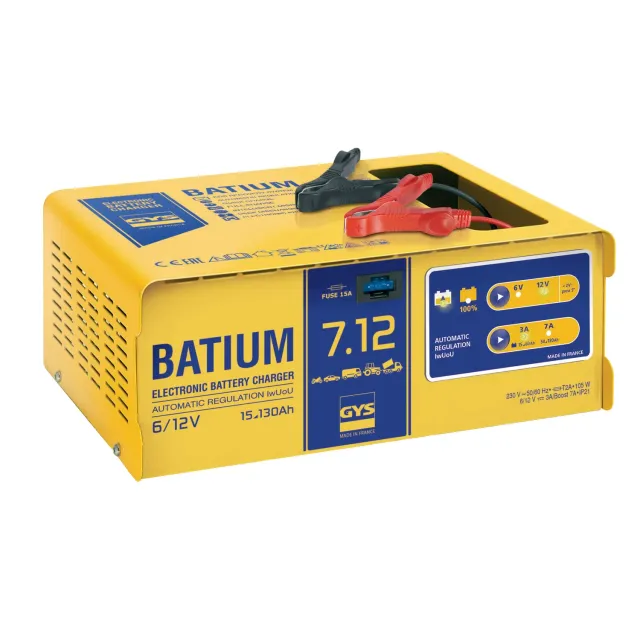 GYS Batium 024496 chargeur de batterie 12 V 7,3 A