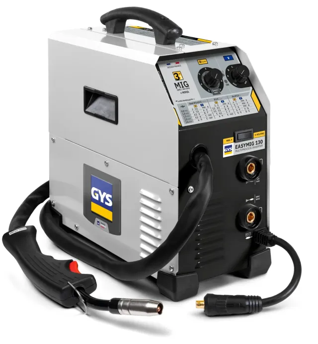 GYS EASYMIG 130 poste à souder MIG/MAG, fil fourré et MMA