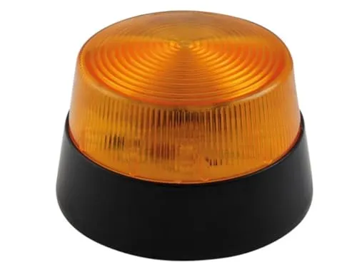 Velleman feu clignotant LED orange 12 V 77 mm 15 LED intérieur