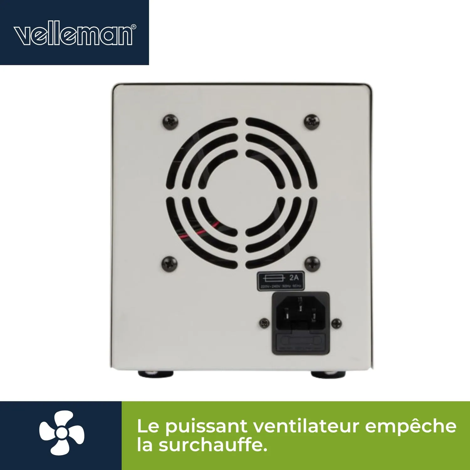 Velleman GP alimentation de laboratoire 0-30 V/3 A réglable